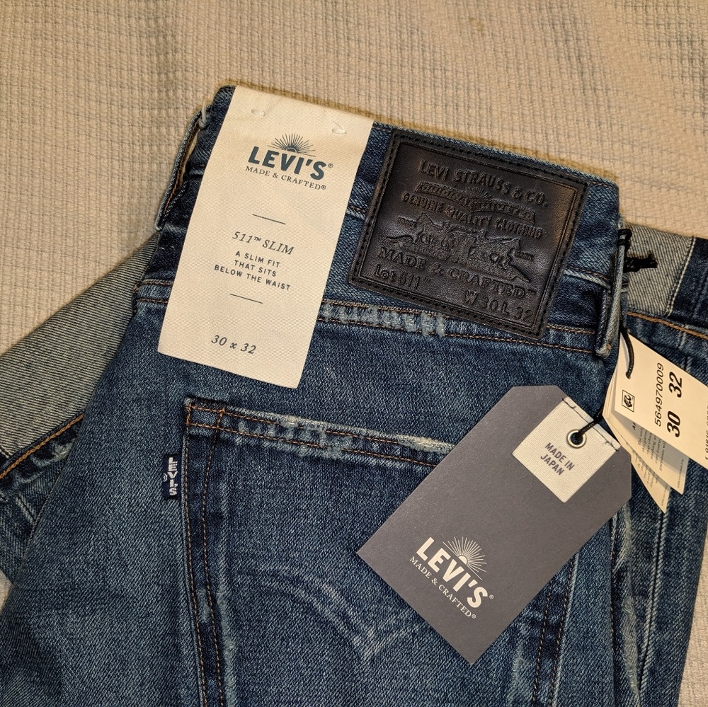 Levi's Made & Crafted Selvedge 511, Made in Japan